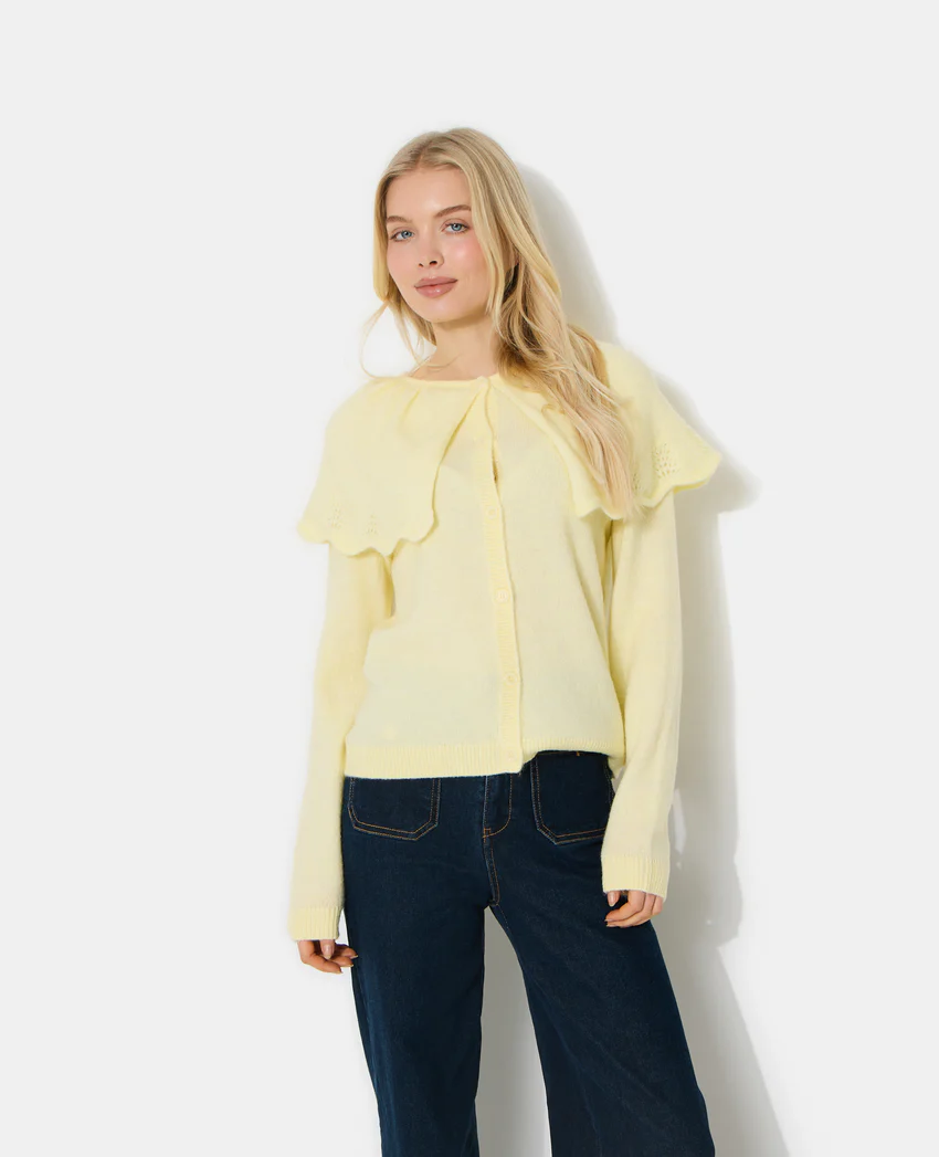 Pimkie Gilet avec cape en maille ajourée