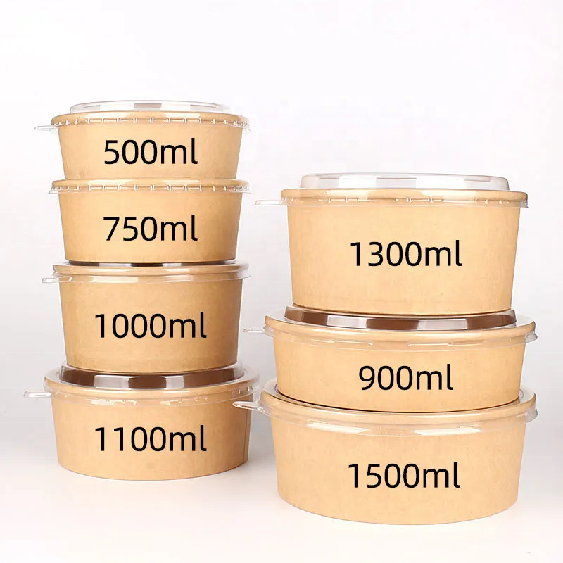 PE-Lined Salad Bowls – Customizable