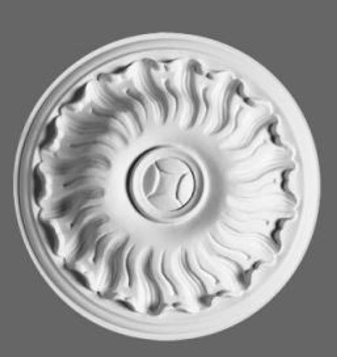 Stucco rosette 19 x 19 cm Ceiling stucco Ceiling rosette Stucco rosette Wall rosette Baroque Jugendstil