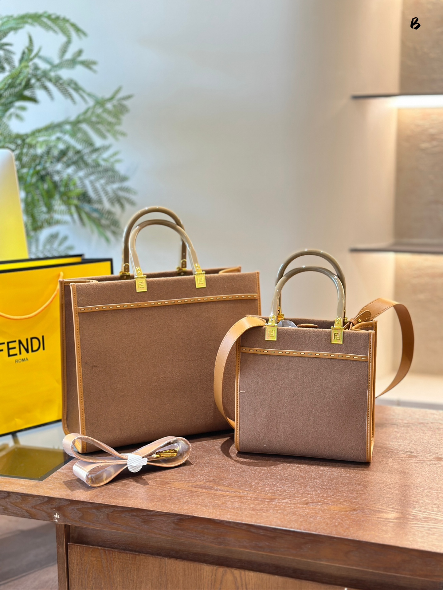 Fen new arrival Mon Tresor tote bag - Top Club