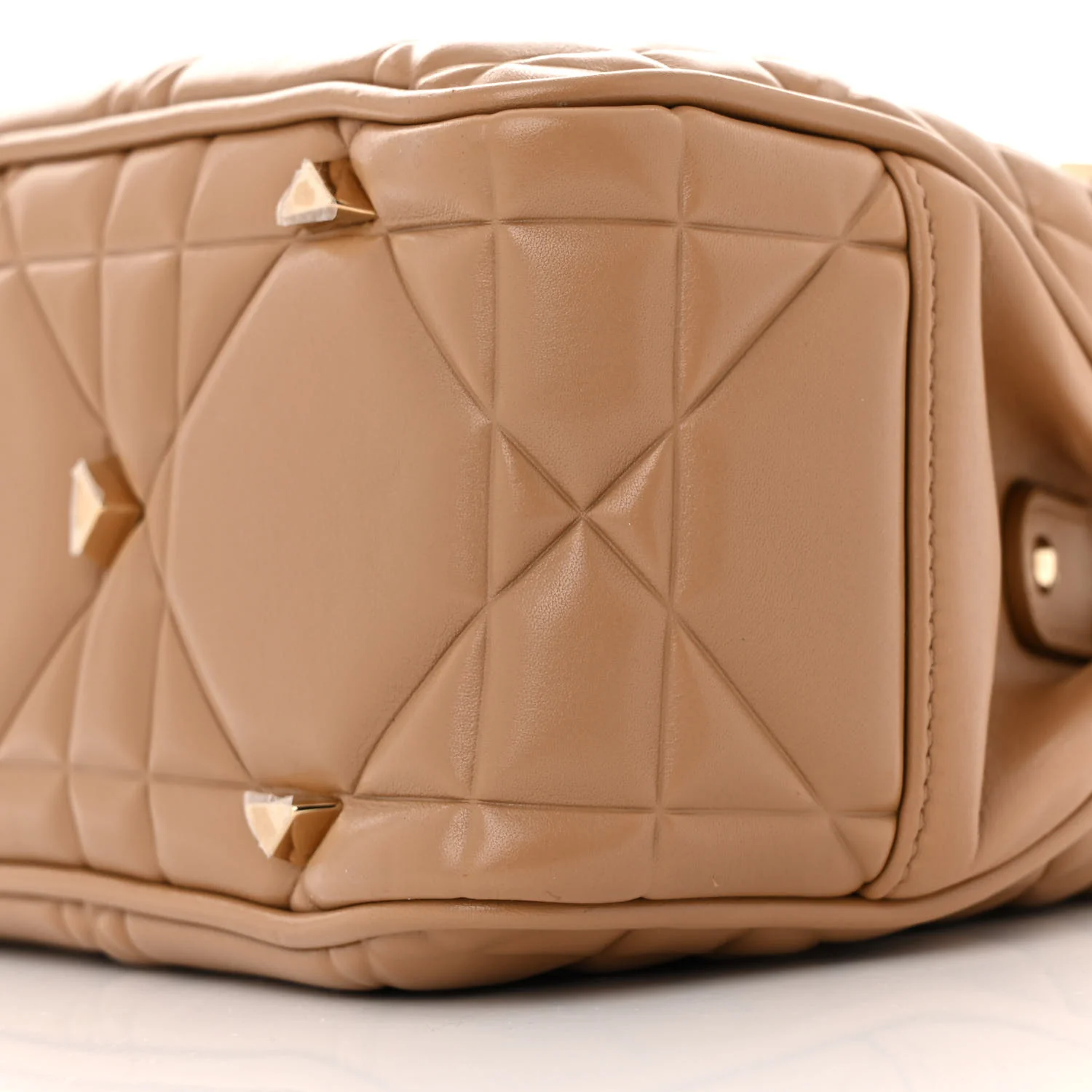 Calfskin Cannage Small The Lady 95.22 Beige - Top Club