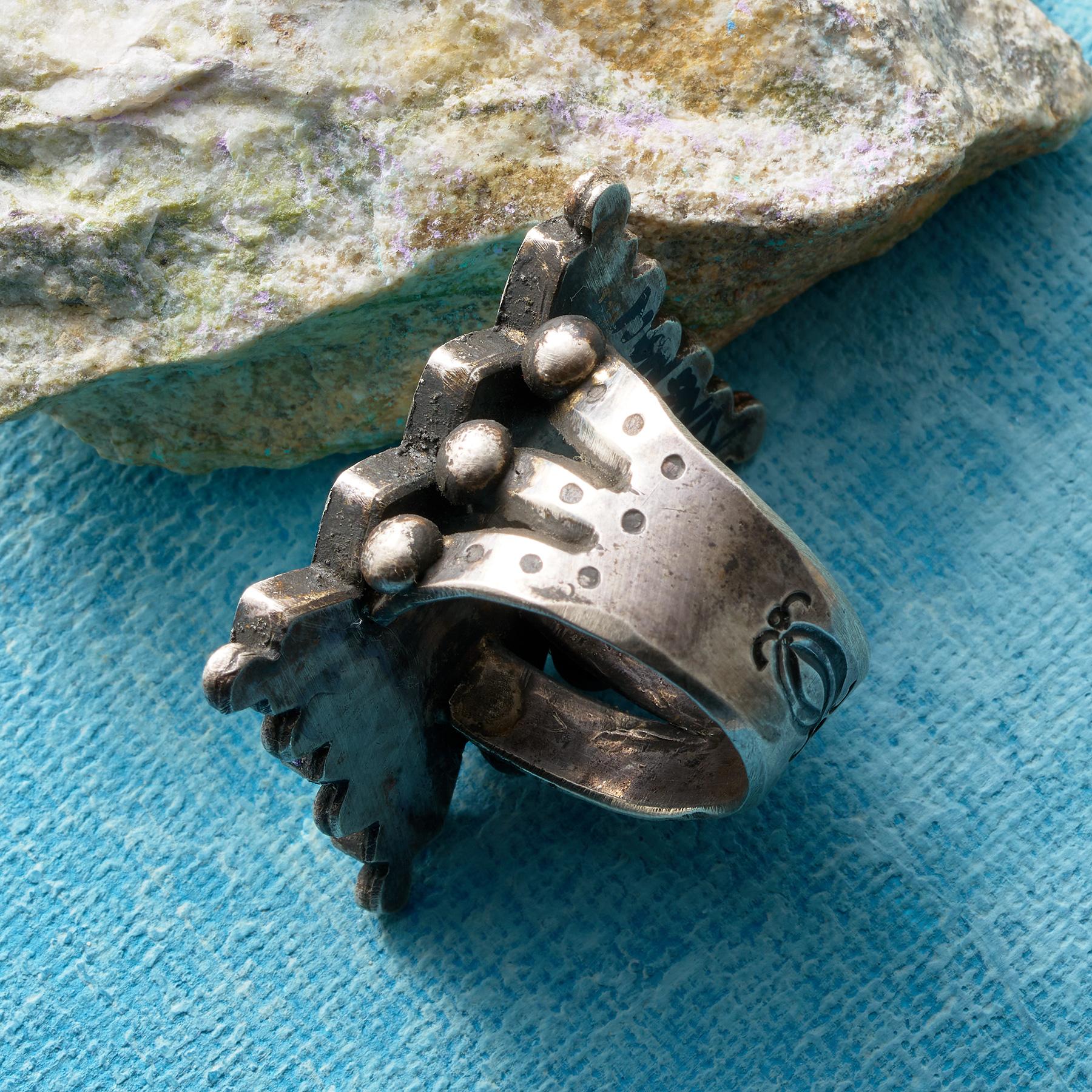 Checkerboard Inlaid Ring - Sundance Living