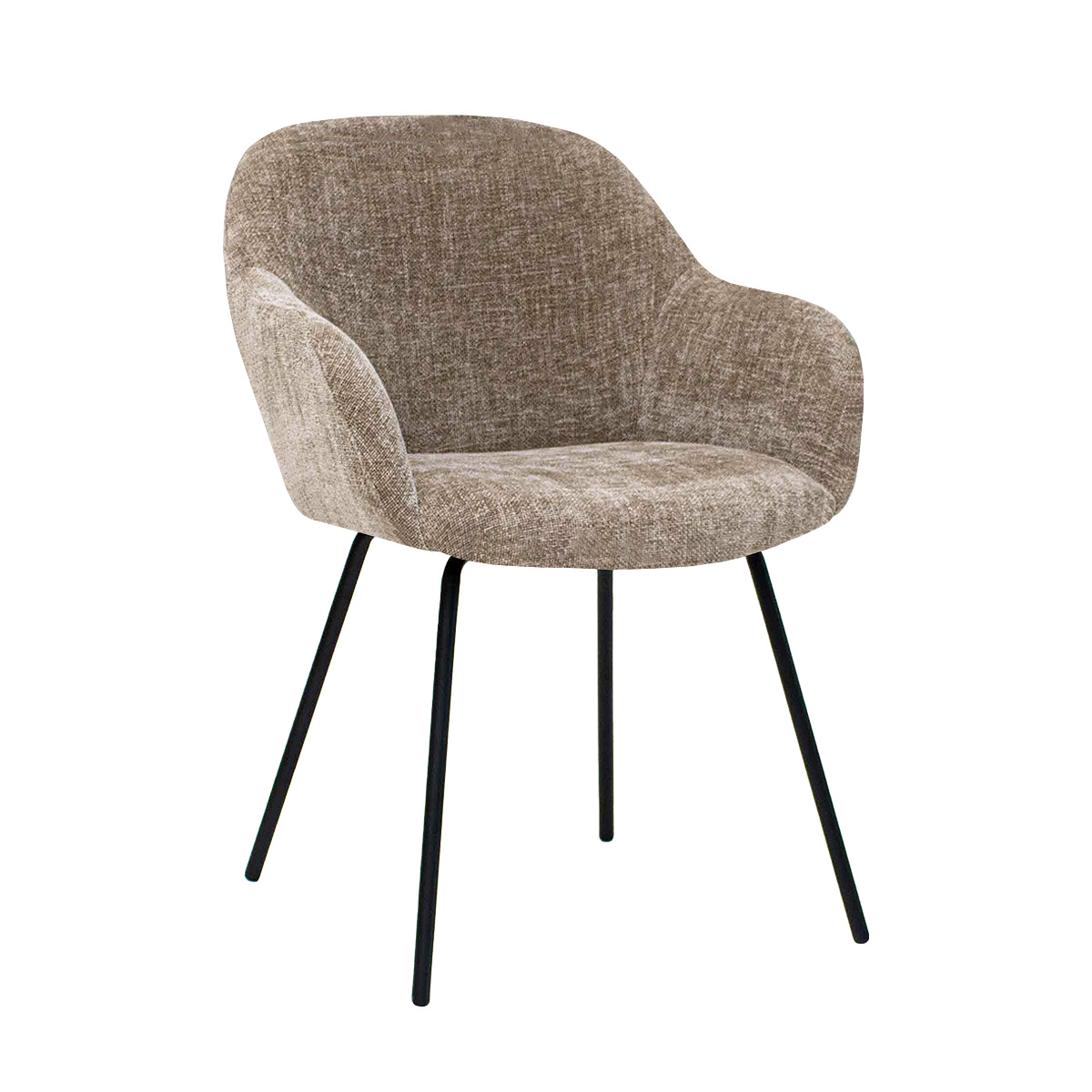 Kick Eetkamerstoel Arda taupe
