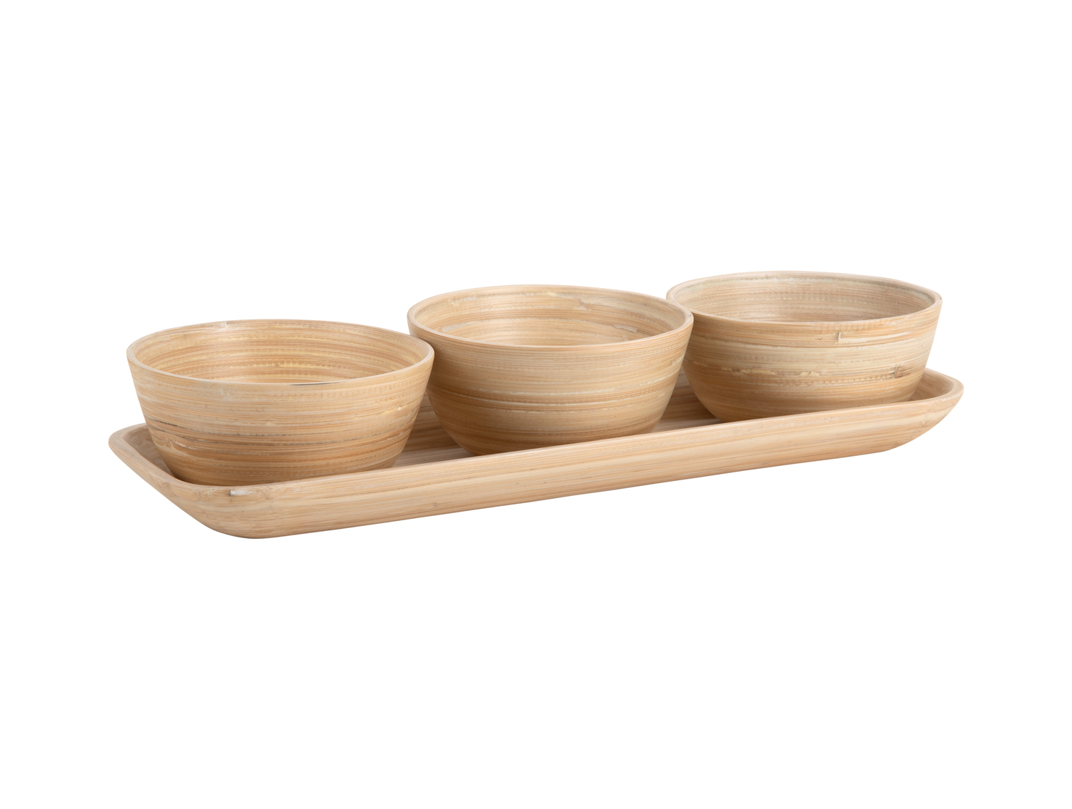 Snack set Puro bamboo natural
