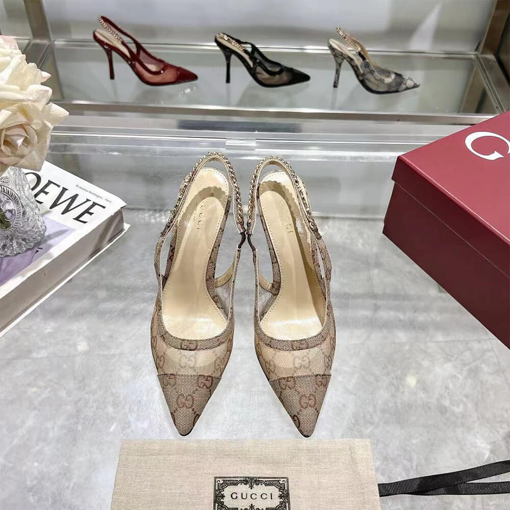 Gucci Signoria slingback pump - Top Club