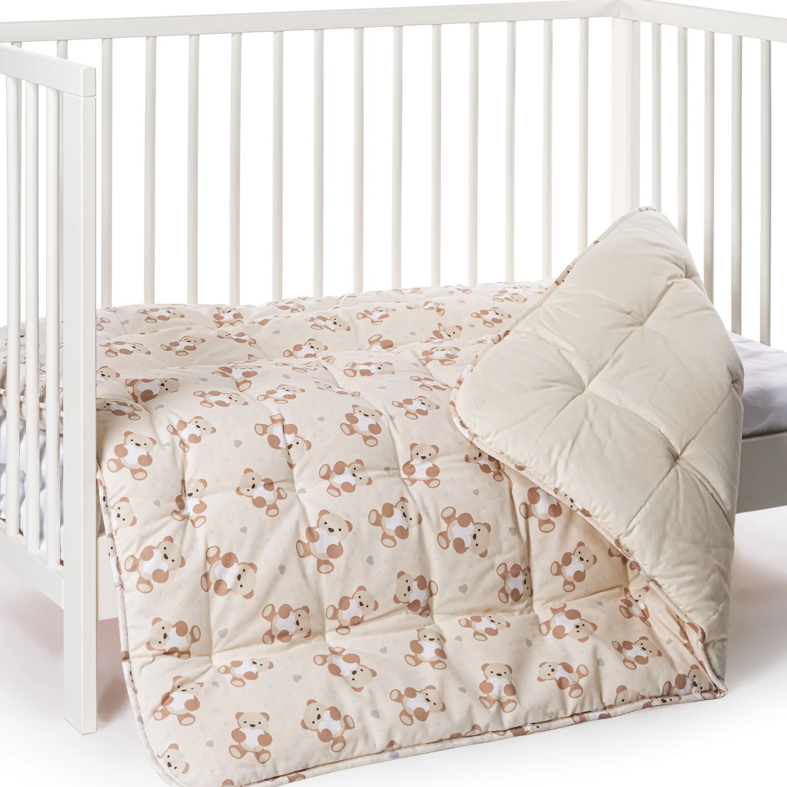 Cotton quilt Orsacchiotti Natural Baby Caleffi Kids