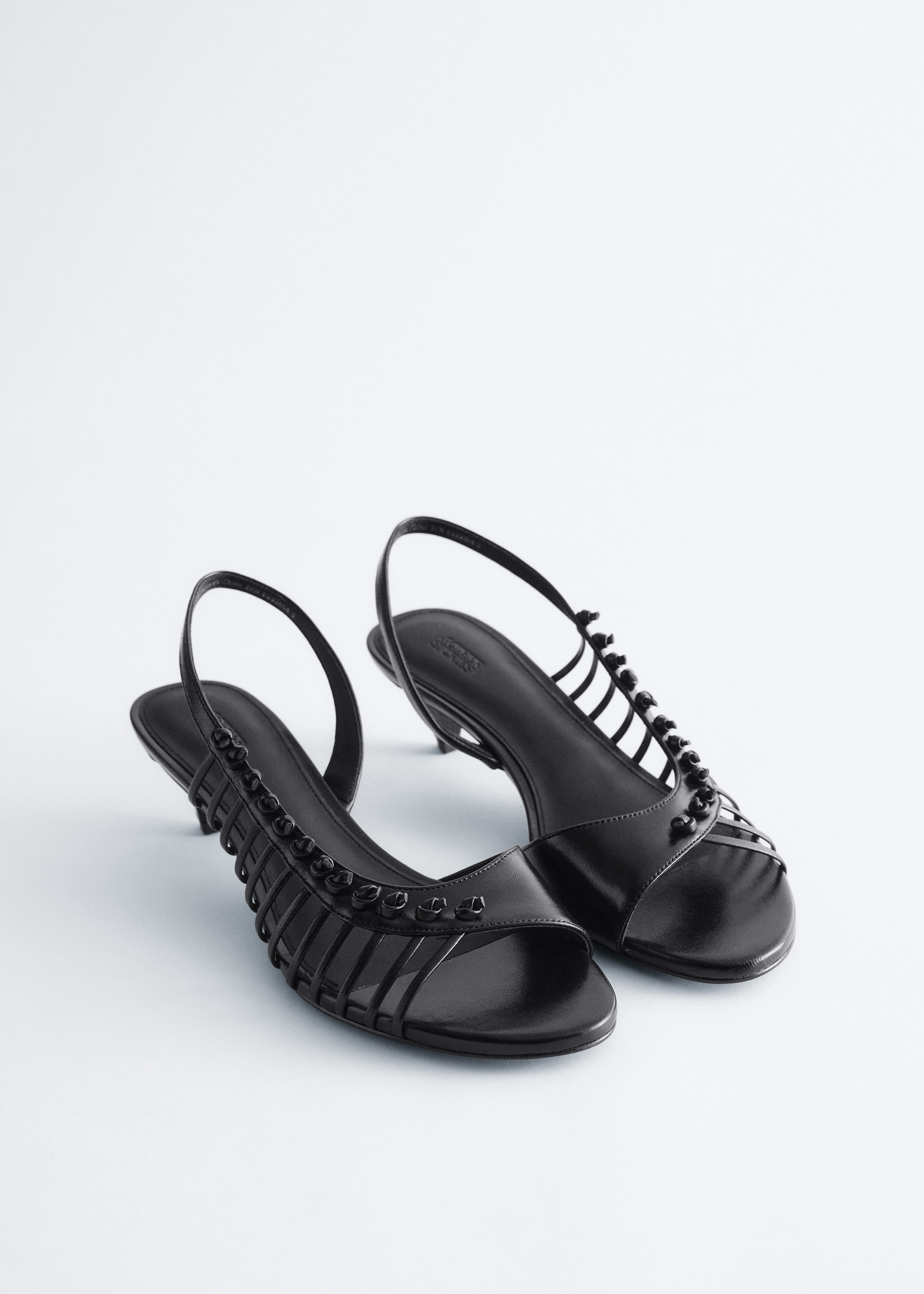 & Other Stories STRAPPY LEATHER SANDALS