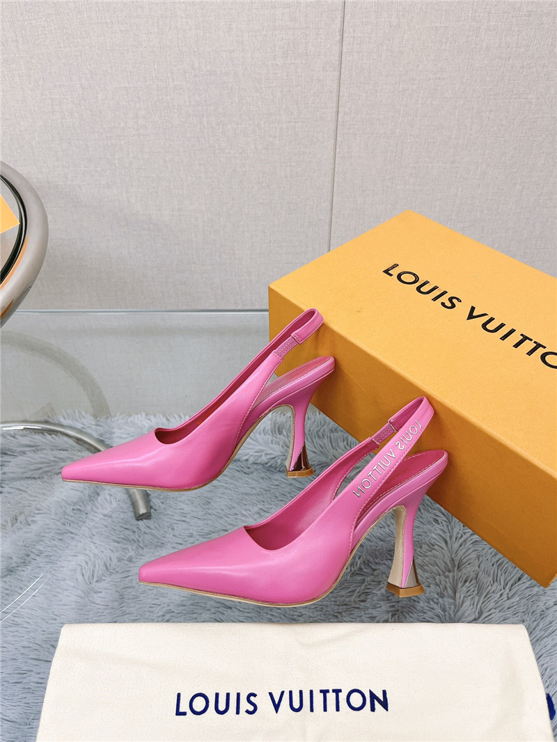 louis vuitton LV early spring new slingback high heels - Sneaker Replica Workshop