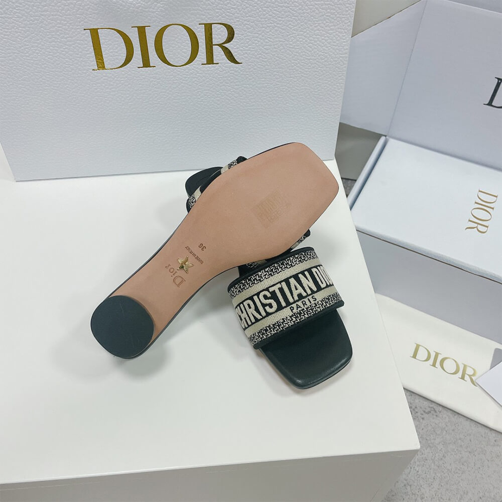 Dior Dway Heeled Slide - Top Club