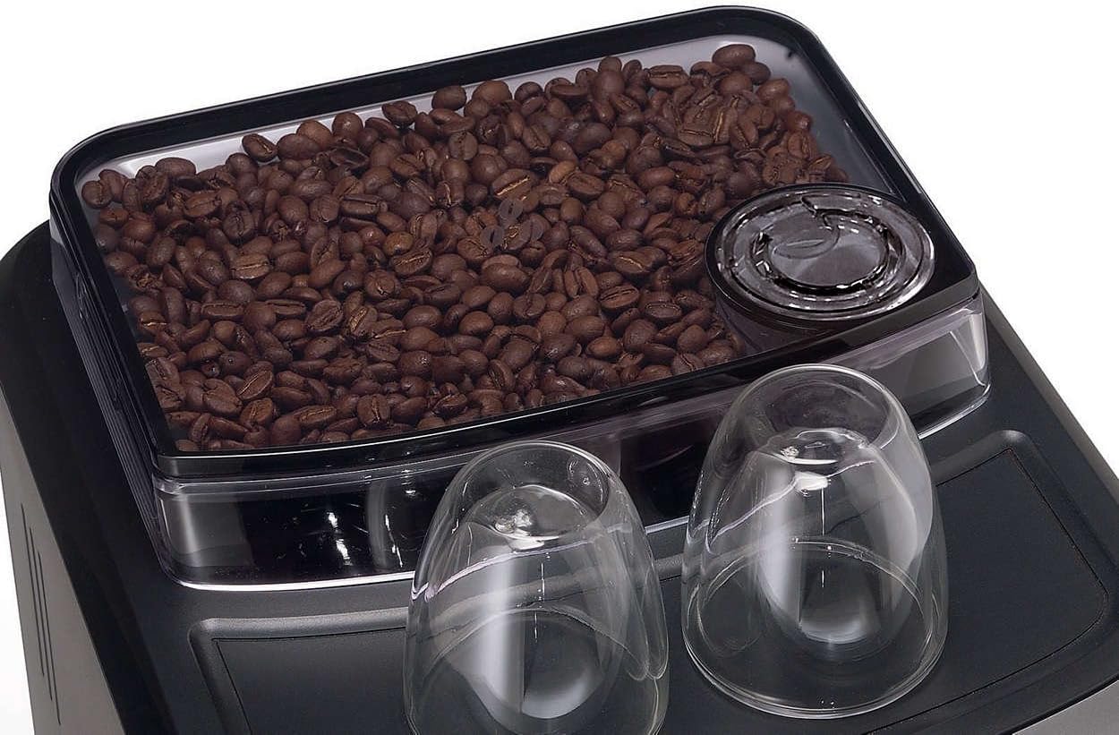 Gaggia HD8749/01 Naviglio Black - Macchina da Caffè Automatica, per Espresso e Cappuccino, Caffè in Grani, 15 bar, 1850W, 2L, Nero, 100% Made in Italy