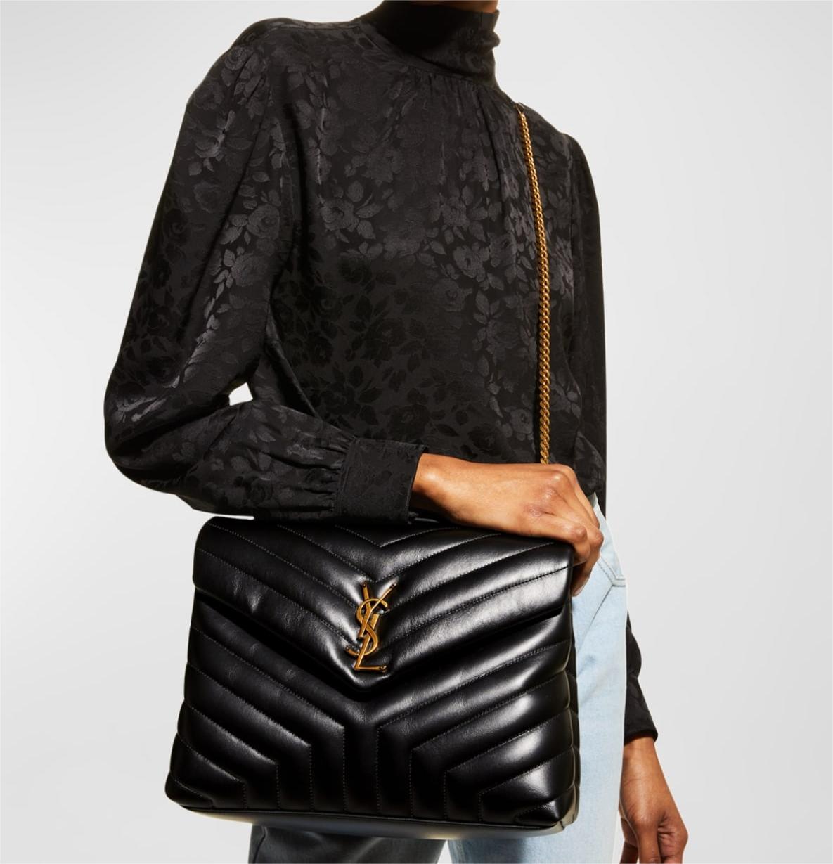 Saint Medium Y Chain Shoulder Bag - Top Club