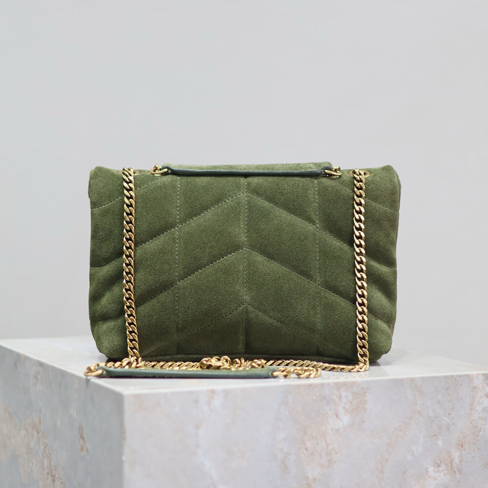 YSL Toy Puffer in suede - Top Club