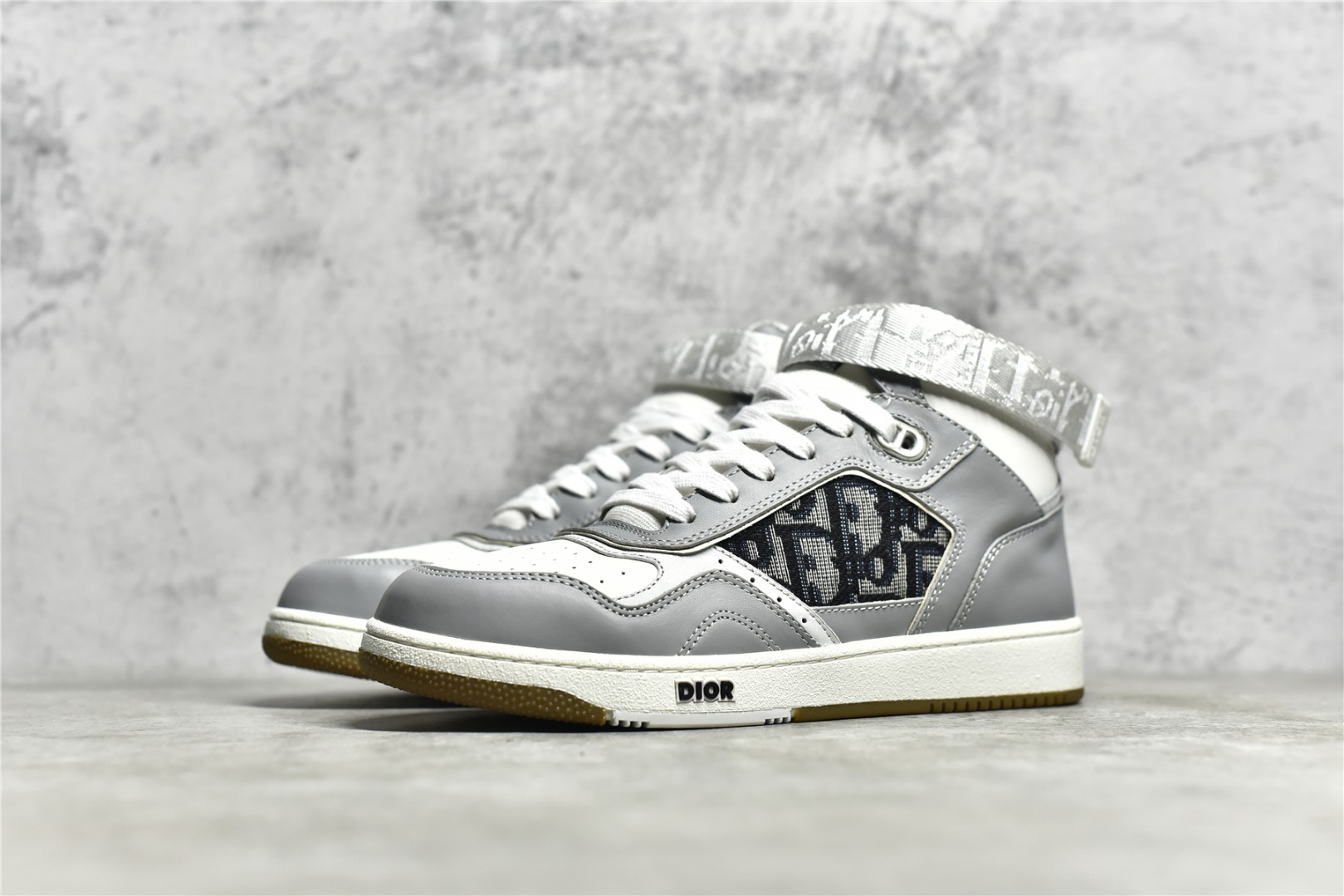 Dior B27 Sneakers High-Top Gray (AA Version) - Sneaker Replica Workshop