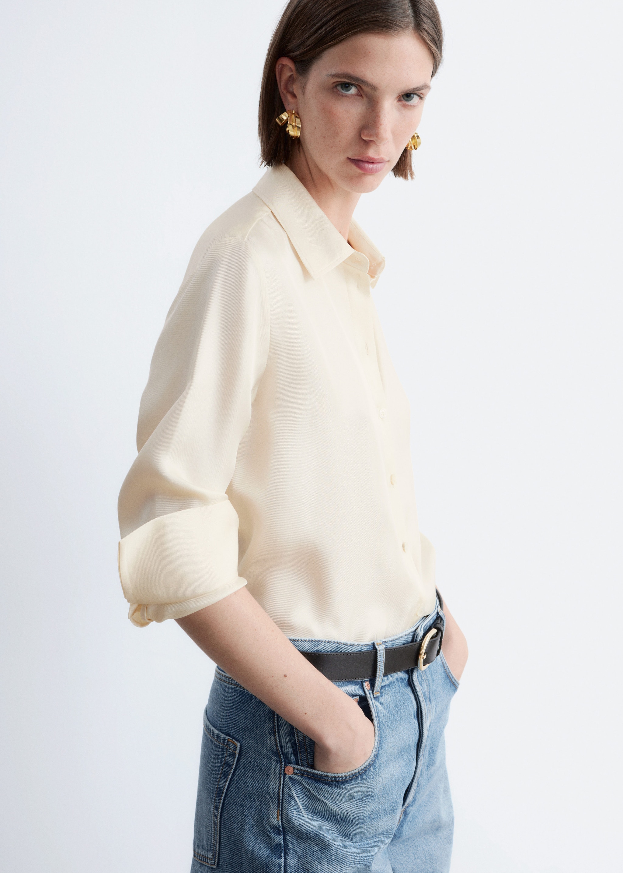 & Other Stories RELAXED SILK SHIRT
