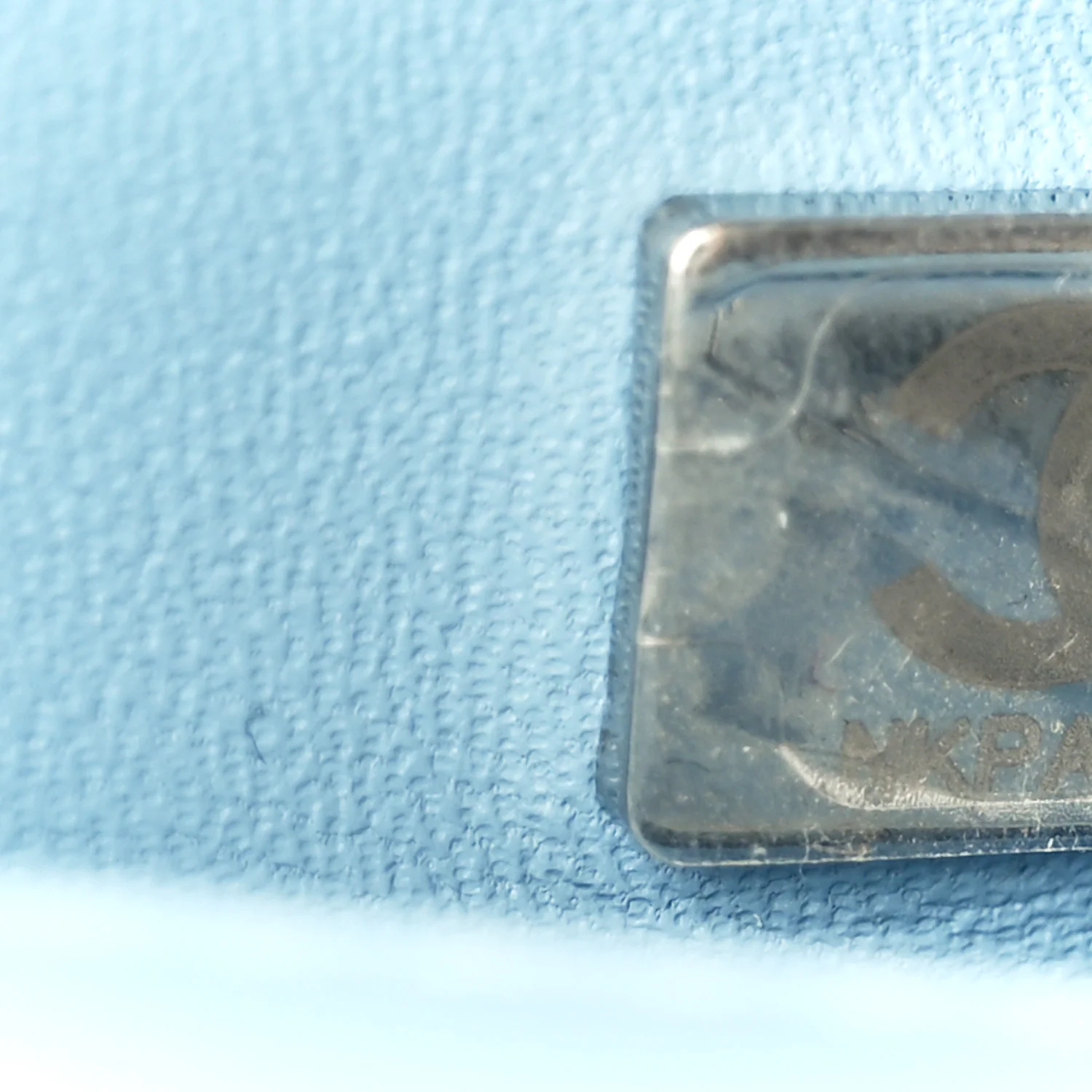 Denim Strass Evening Flap Bag Blue - Top Club