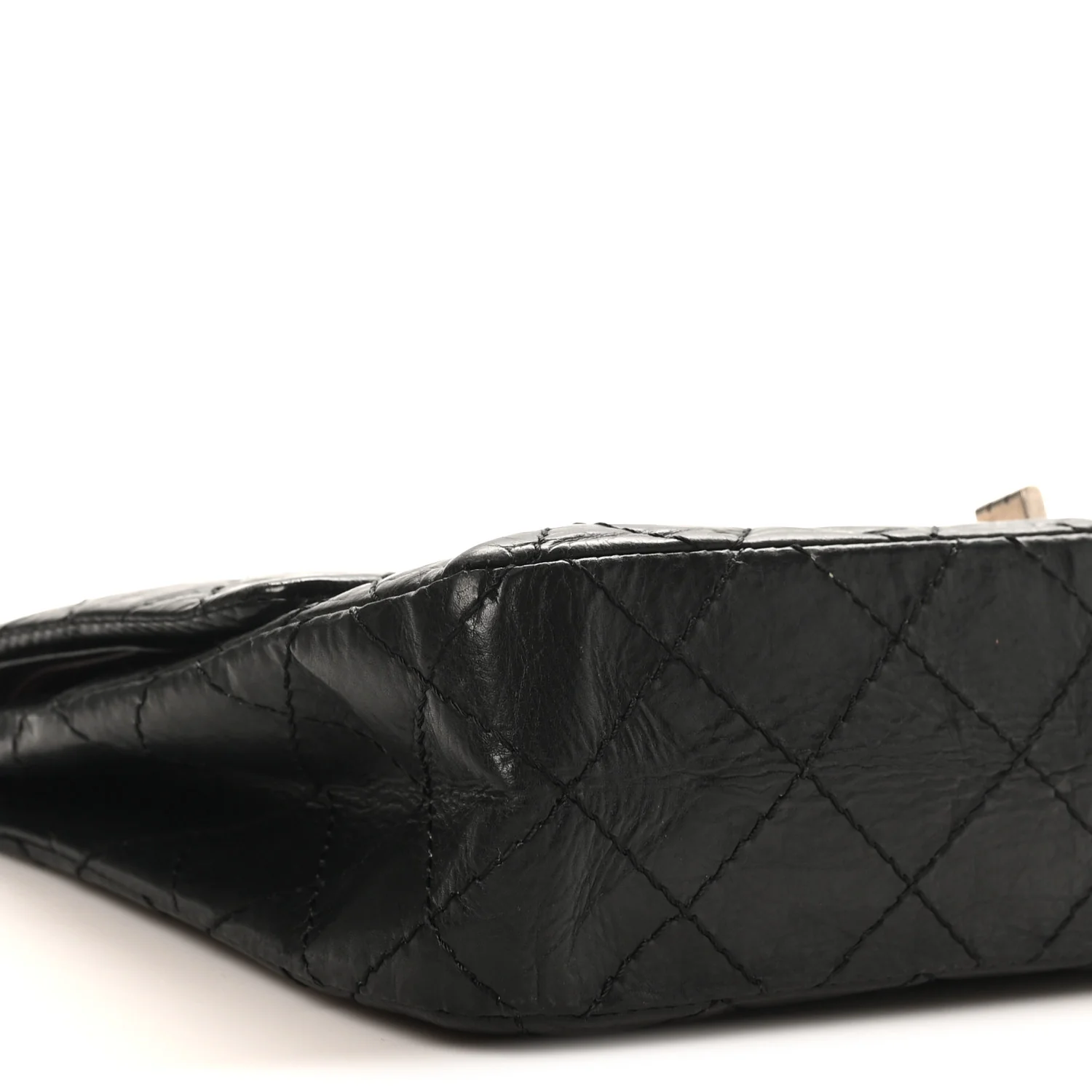 Aged Calfskin Quilted 2.55 Reissue 226 Flap Black - Top Club