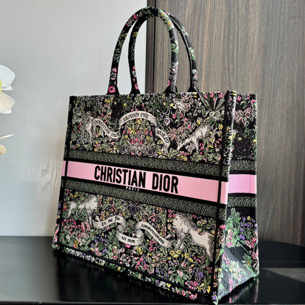 Large Dior Book Tote - Top Club