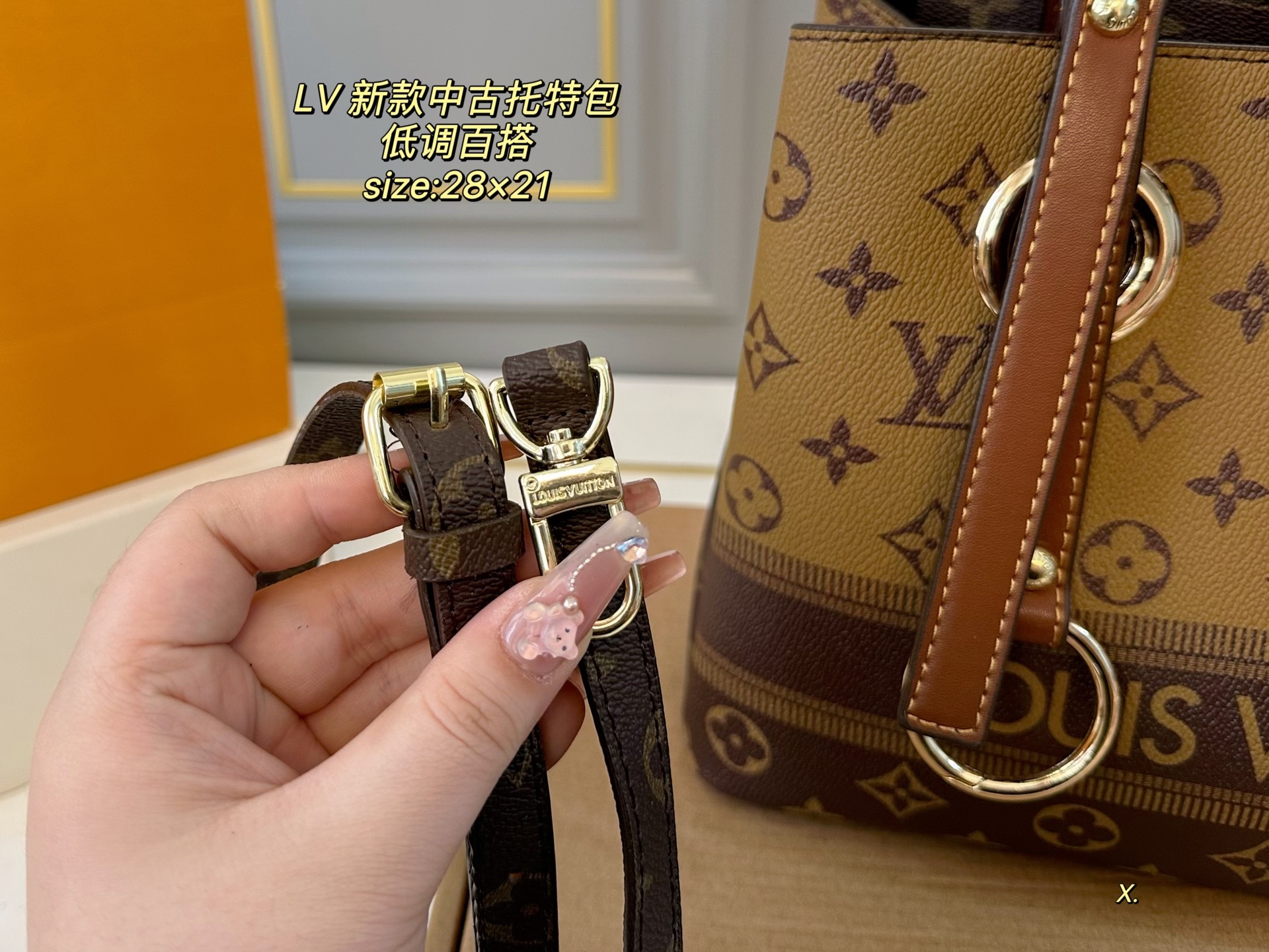 Louis new arrival vintage tote bag size:28*21 cm - Top Club