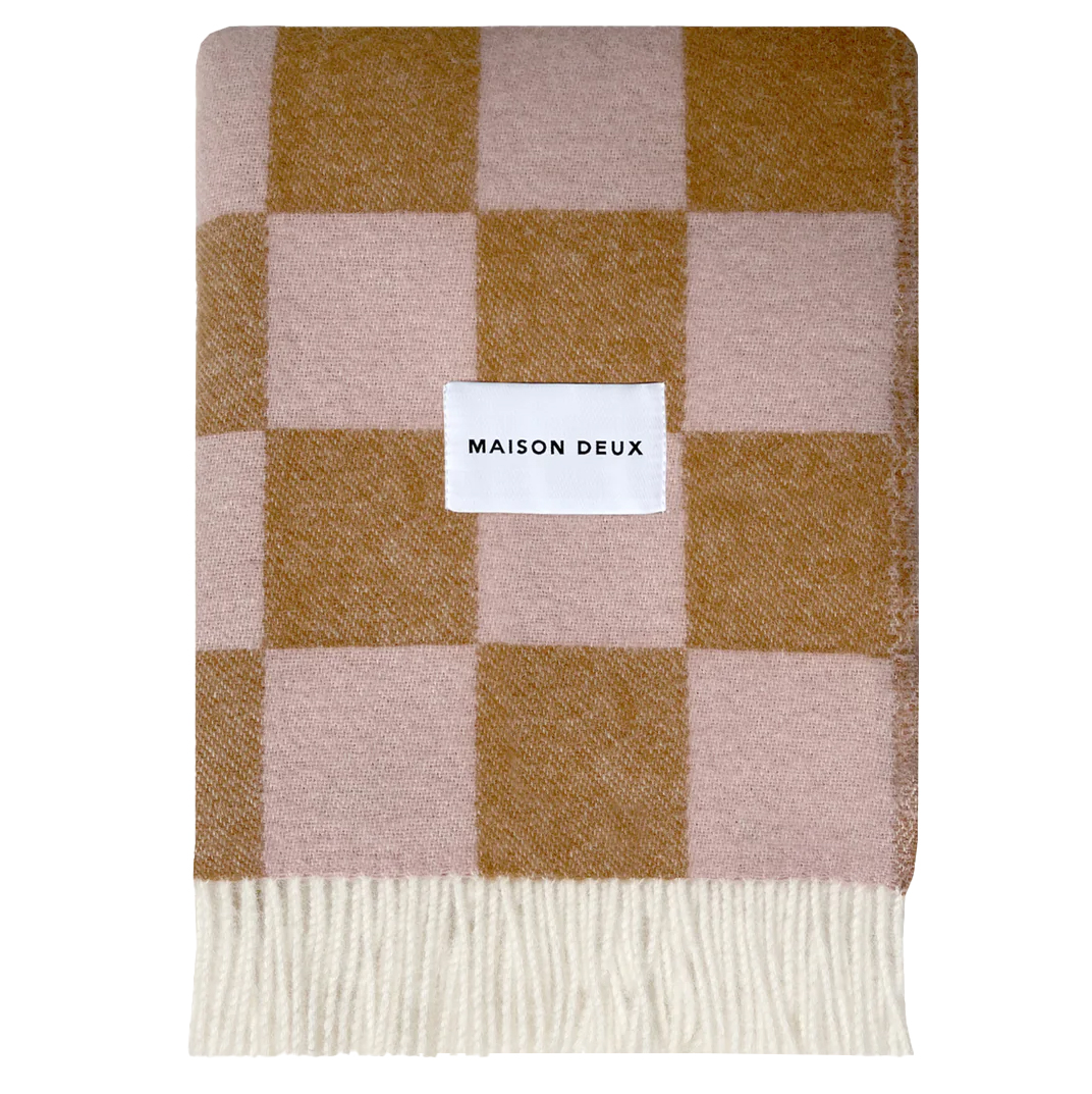 Plaid Checkerboard terra
