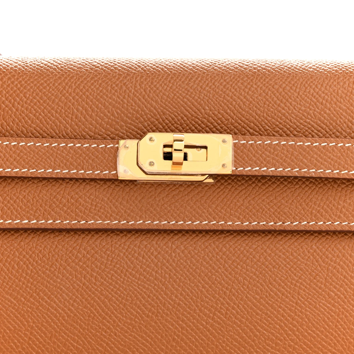 Epsom Kelly Wallet To Go Gold - Top Club