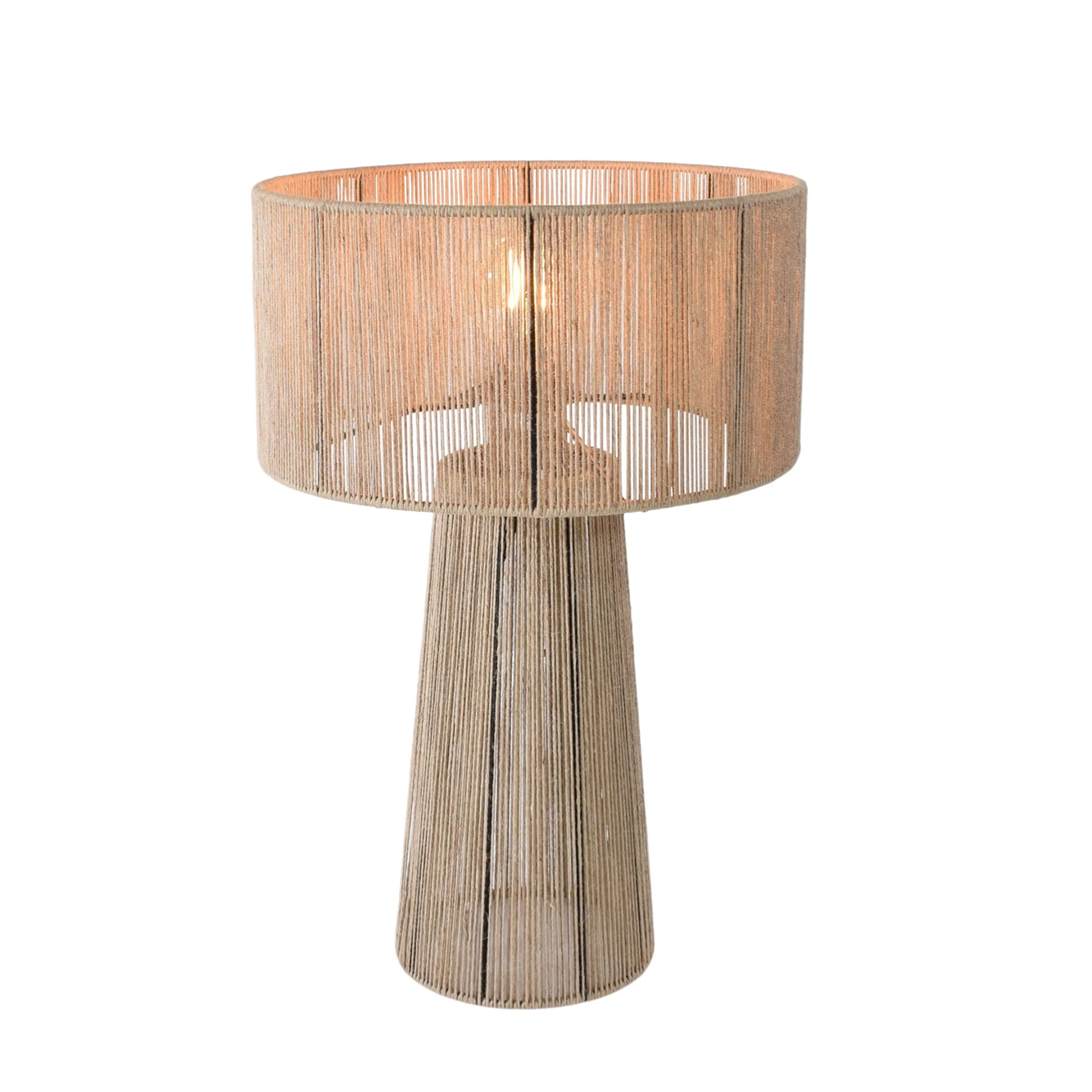 Tafellamp Morris jute naturel