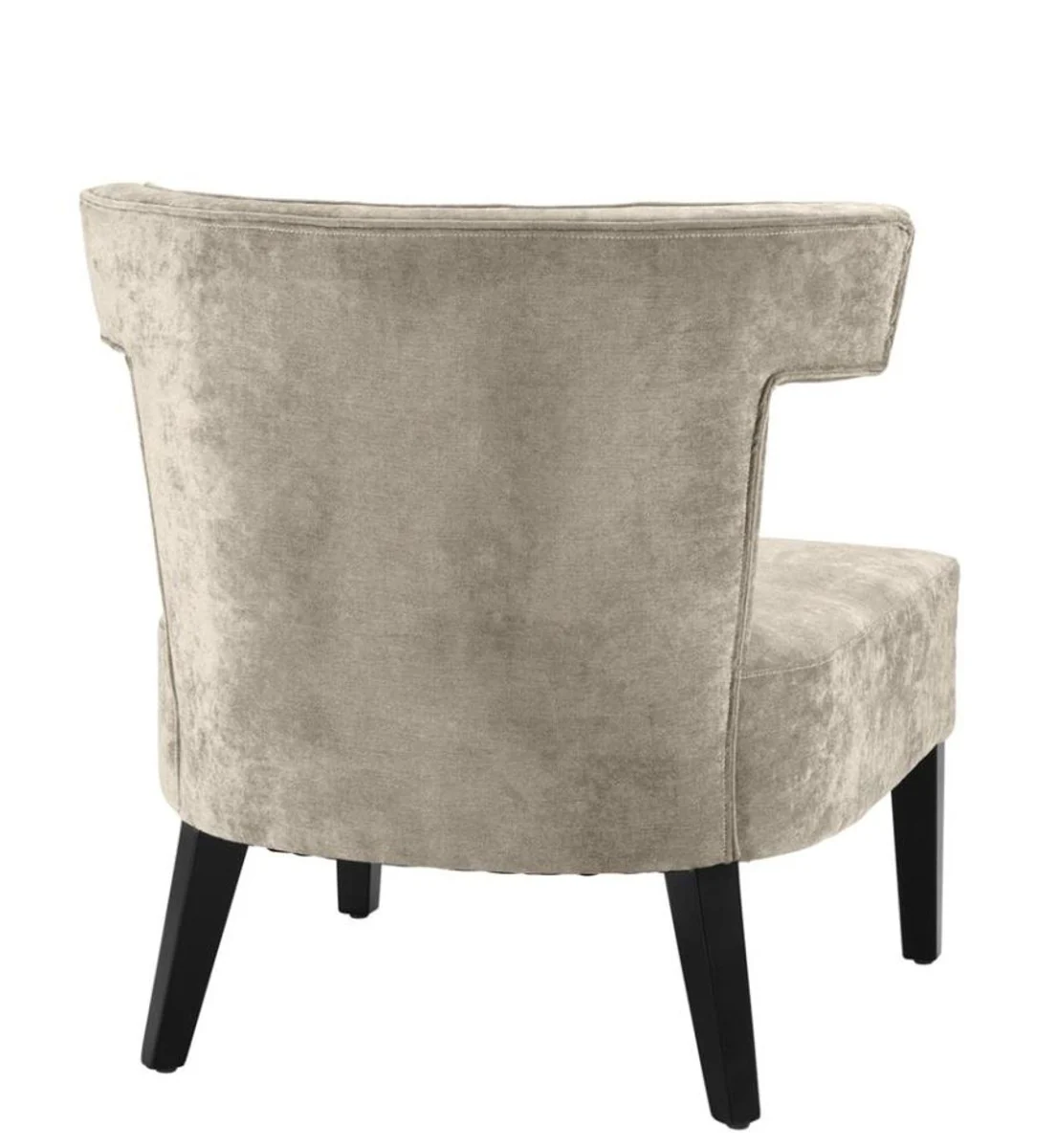 Luxury armchair gray black - designer furniture