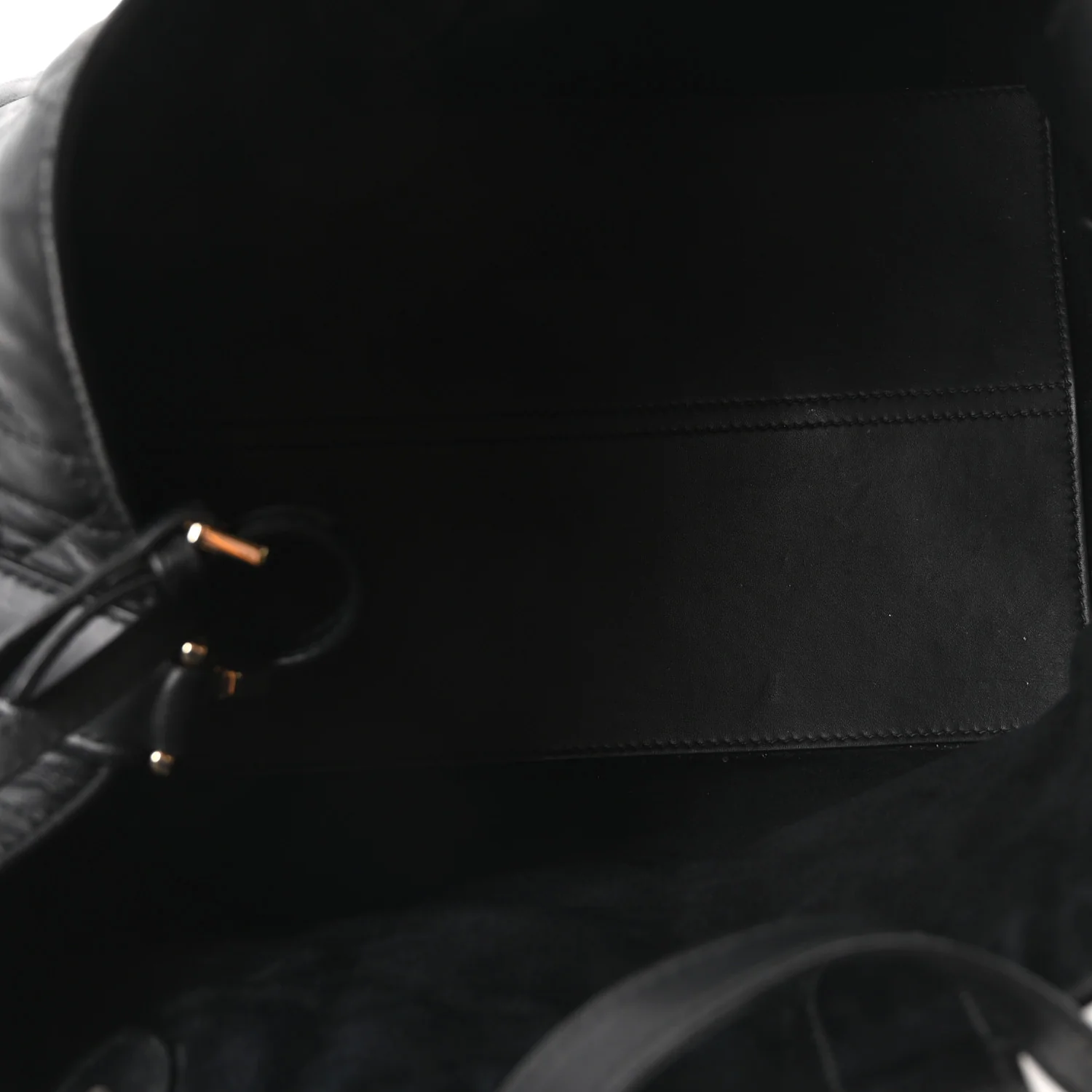 Calfskin Macrocannage Medium Toujours Black - Top Club
