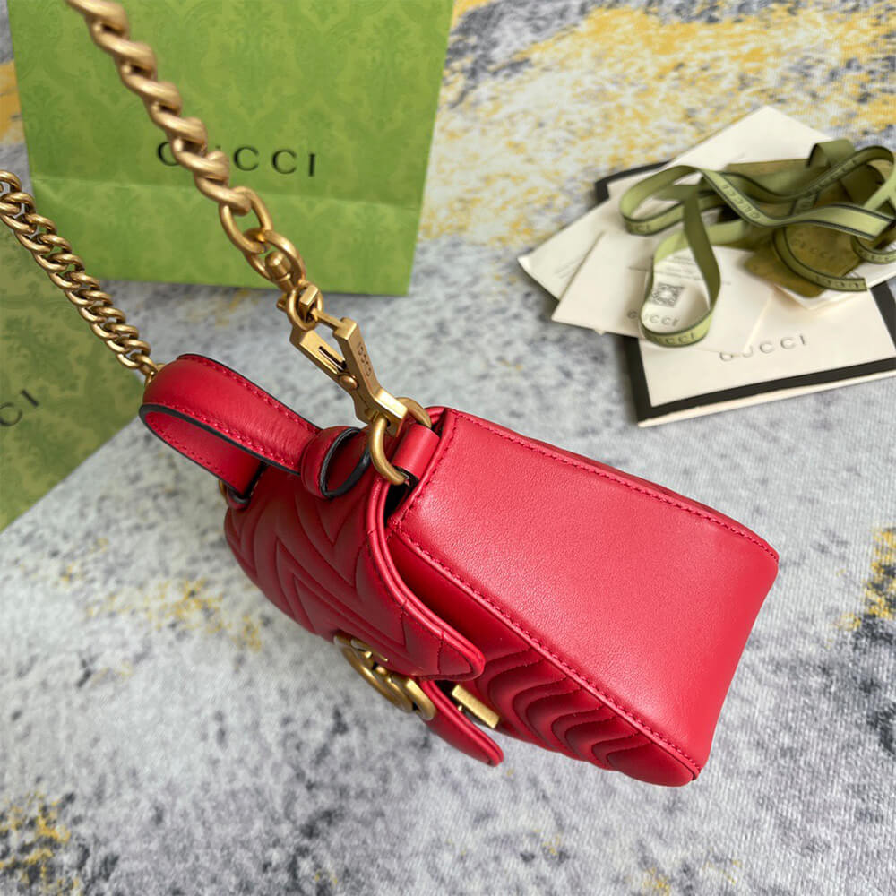 GG Marmont mini top handle bag - Top Club