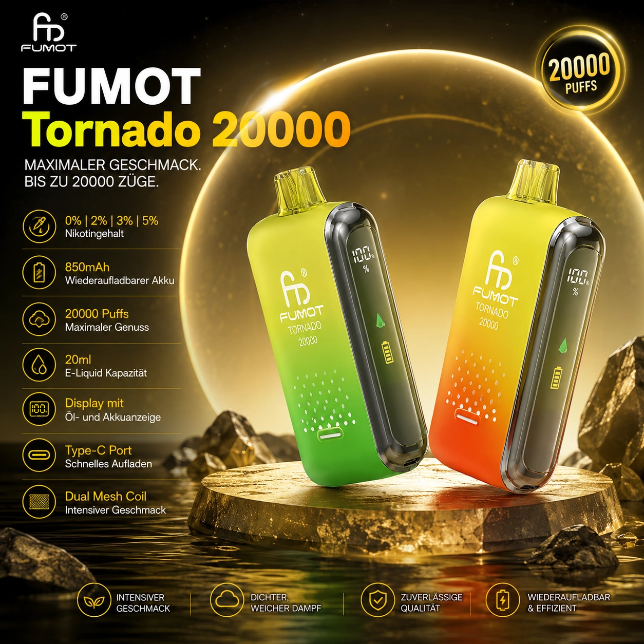 Fumot Tornado 20000 2%