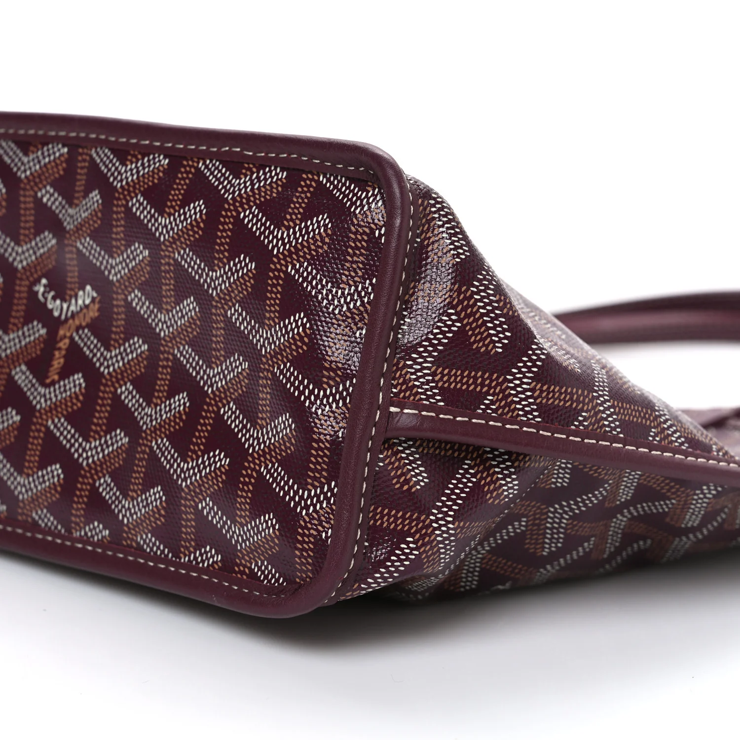 Goyardine Reversible Mini Anjou Burgundy - Top Club