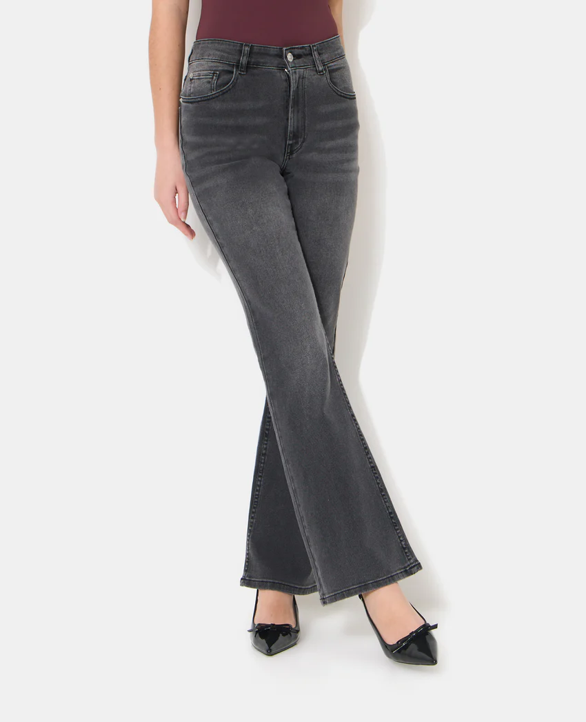 Pimkie J74-1 / Jean flare taille haute