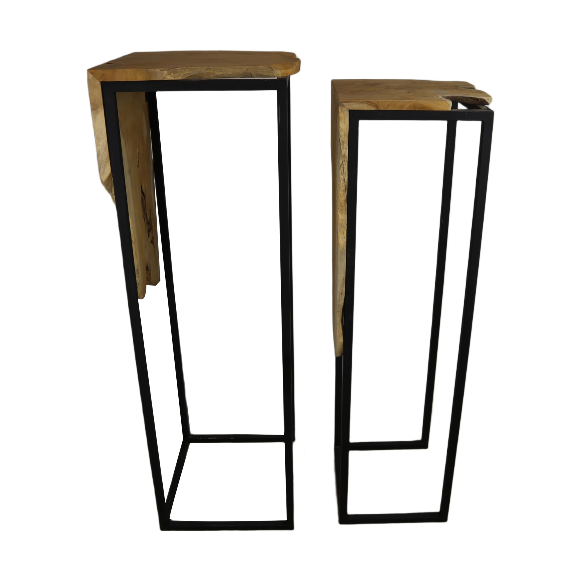 Side table teak wood