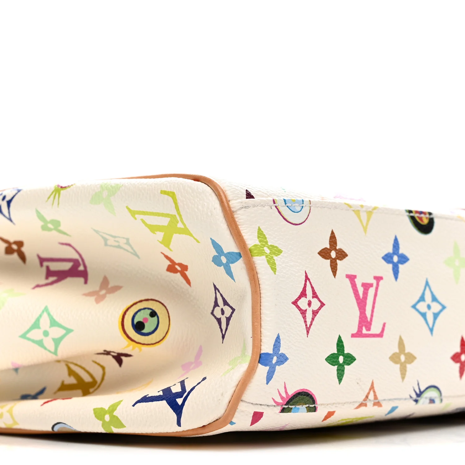 Monogram Multicolor Murakami Eye Love You White - Top Club