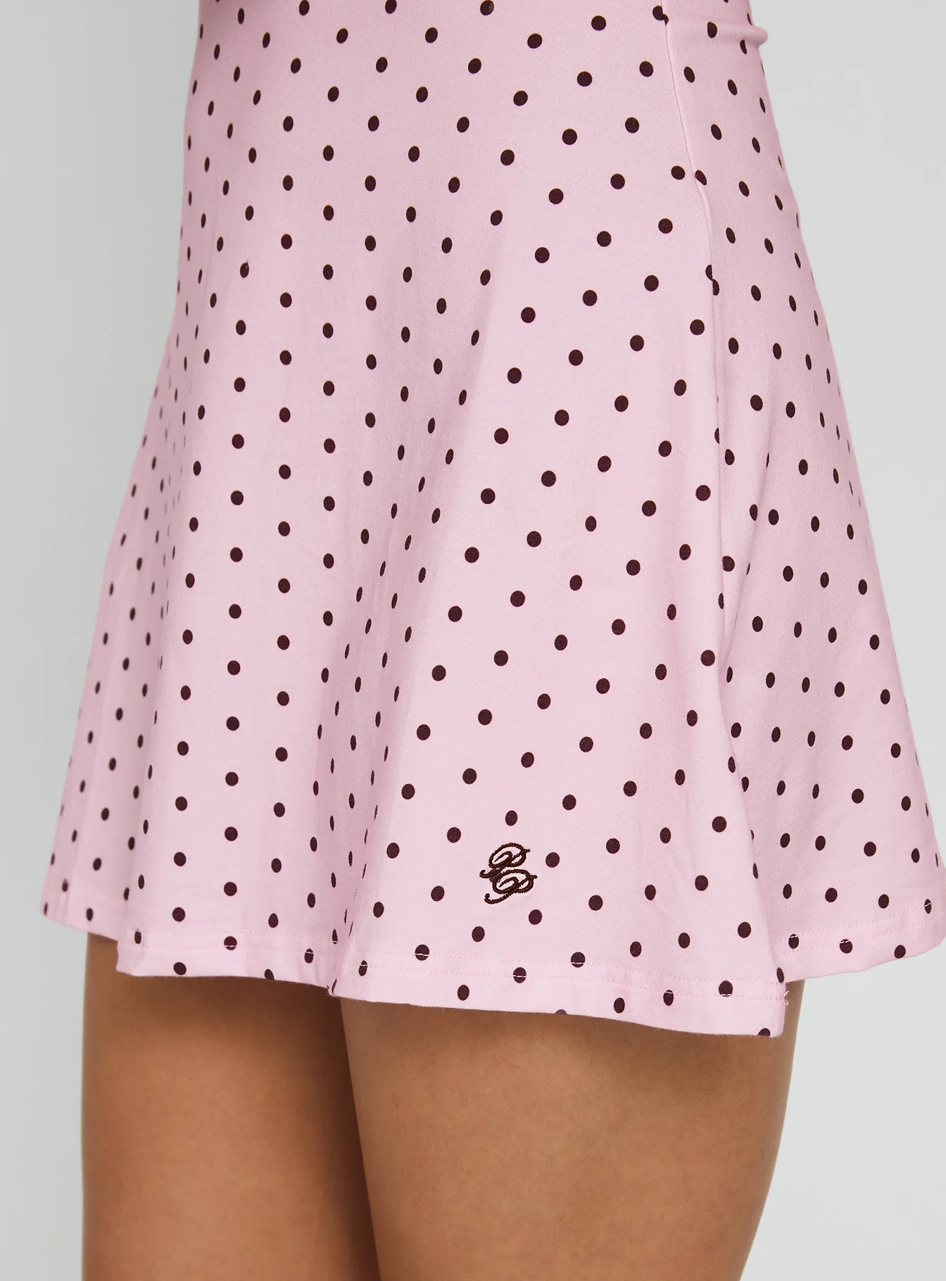 Sleep Schedule Sleep Mini Dress Pink Polka