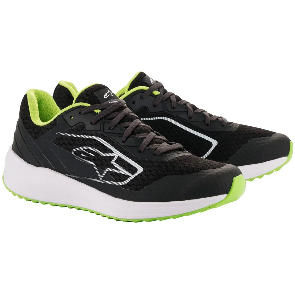 ALPINESTARS META ROAD SNEAKERS BLACK / WHITE / GREEN