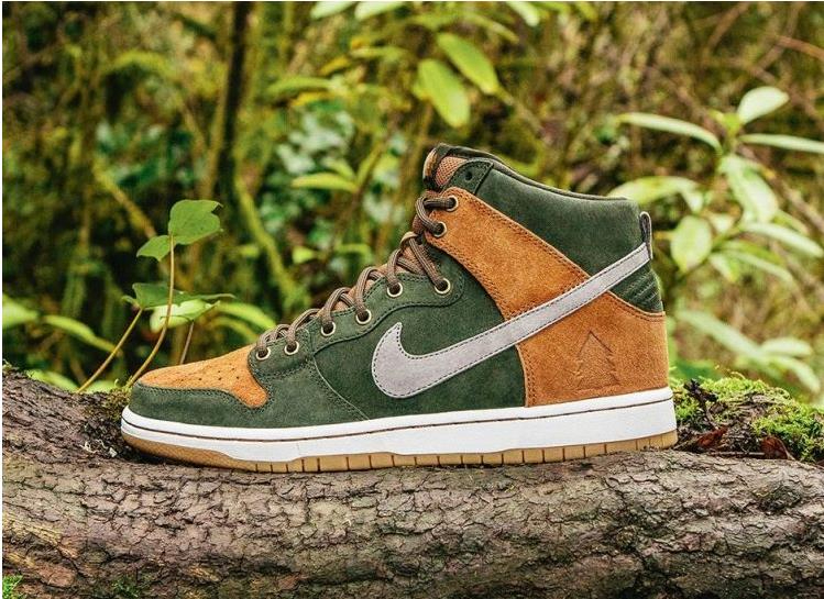 Homegrown x SB Dunk High PRM  Sequoia  839693-302 - Sneaker Replica Workshop