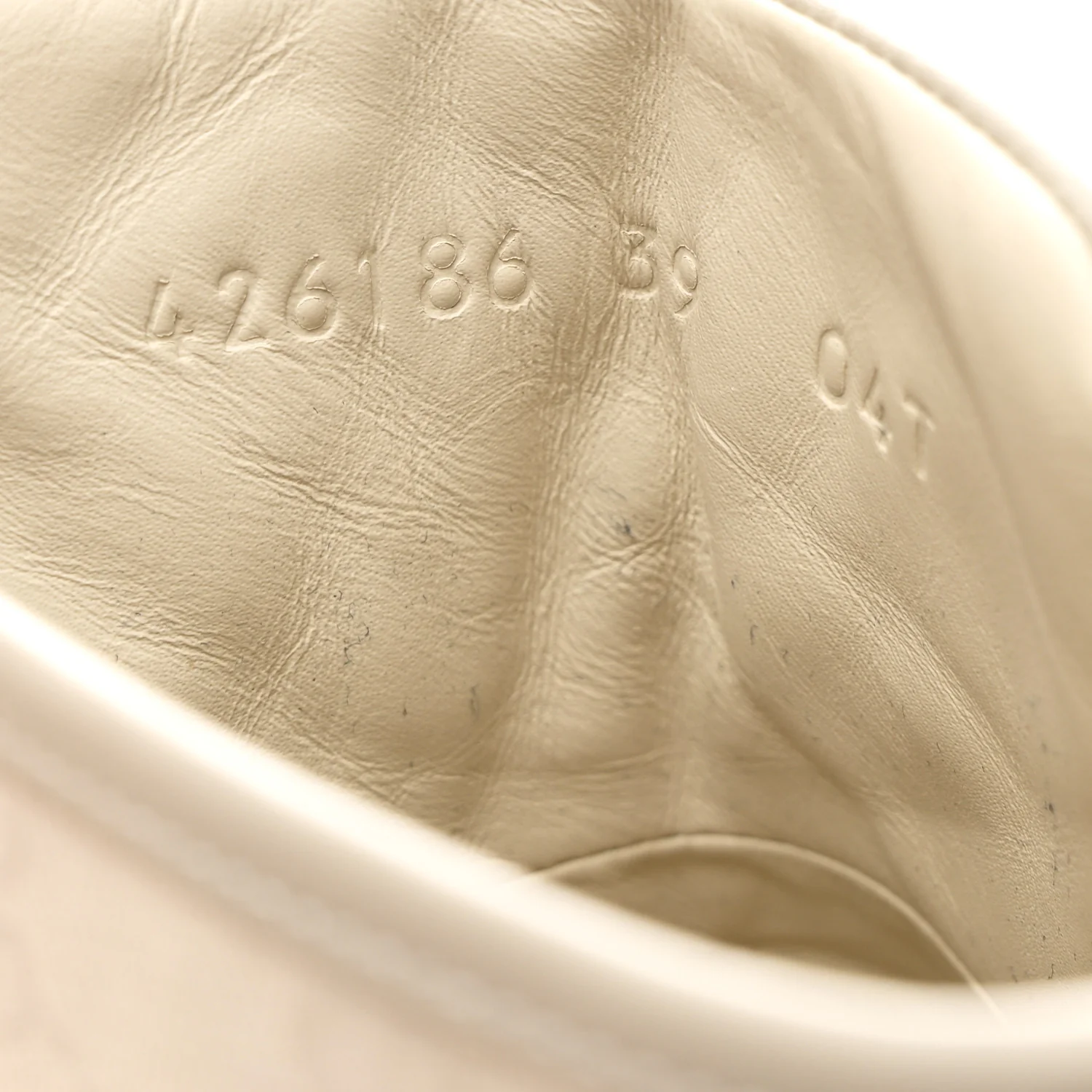 Washed Cotton GG Monogram Calfskin Womens High Top Sneakers 39 White Mystic White Great White - Top Club