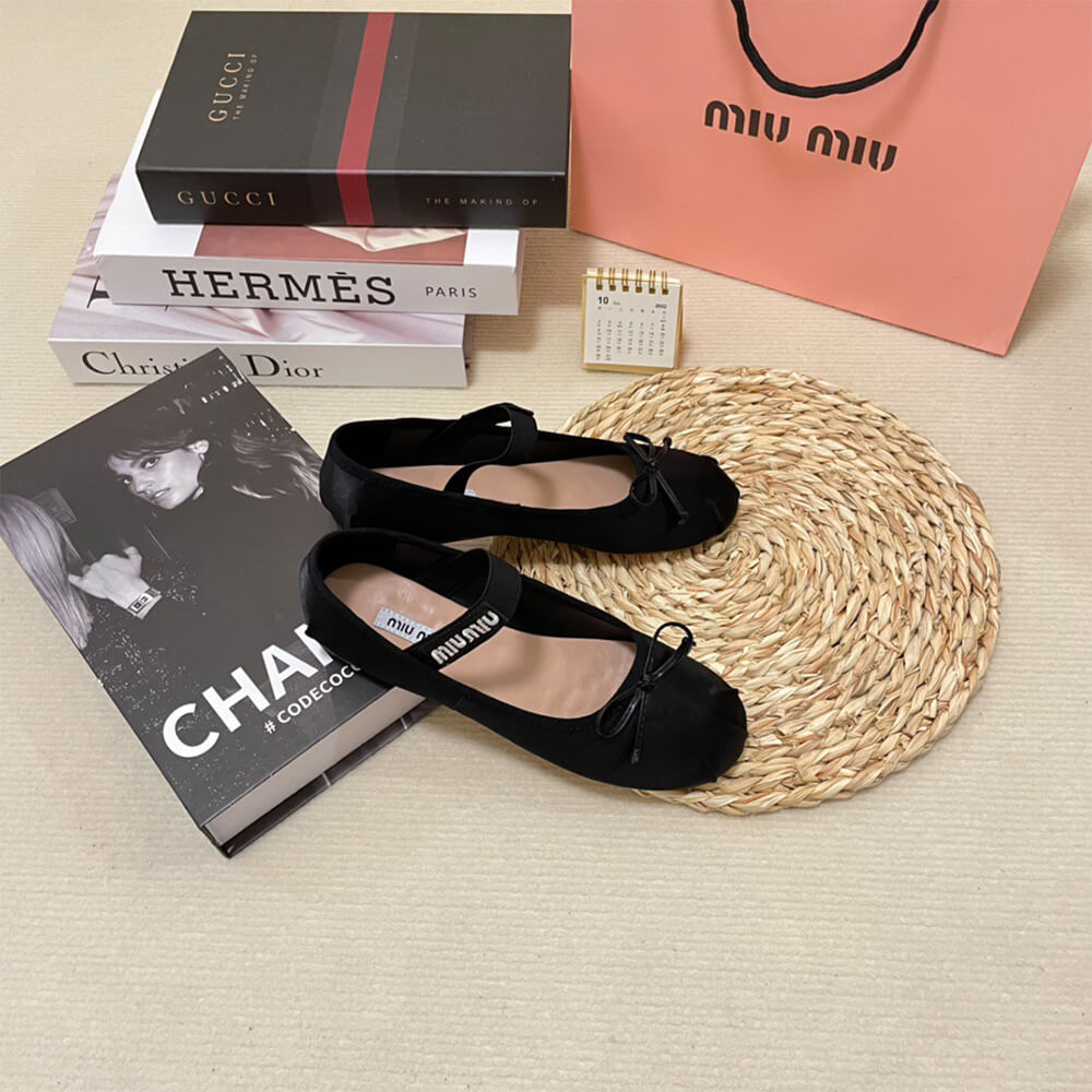 MiuMiu Satin ballerinas - Top Club