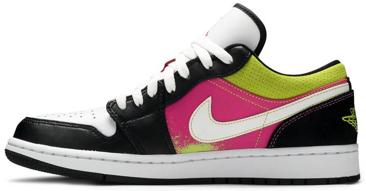 Air Jordan 1 Low  Spray Paint  CW5564-001 - Sneaker Replica Workshop