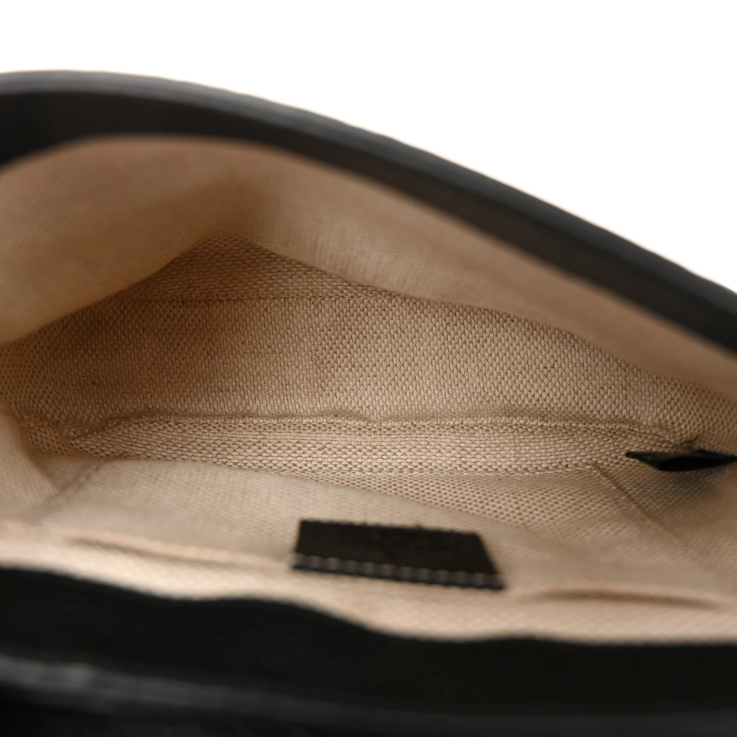 Pebbled Calfskin Small Soho Flap Crossbody Black - Top Club