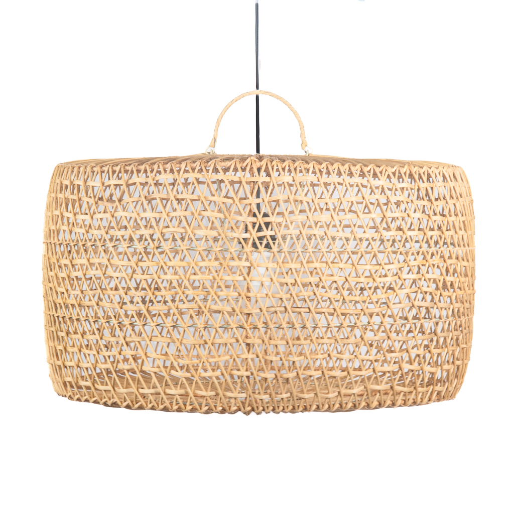 Hanglamp Beji van bamboe