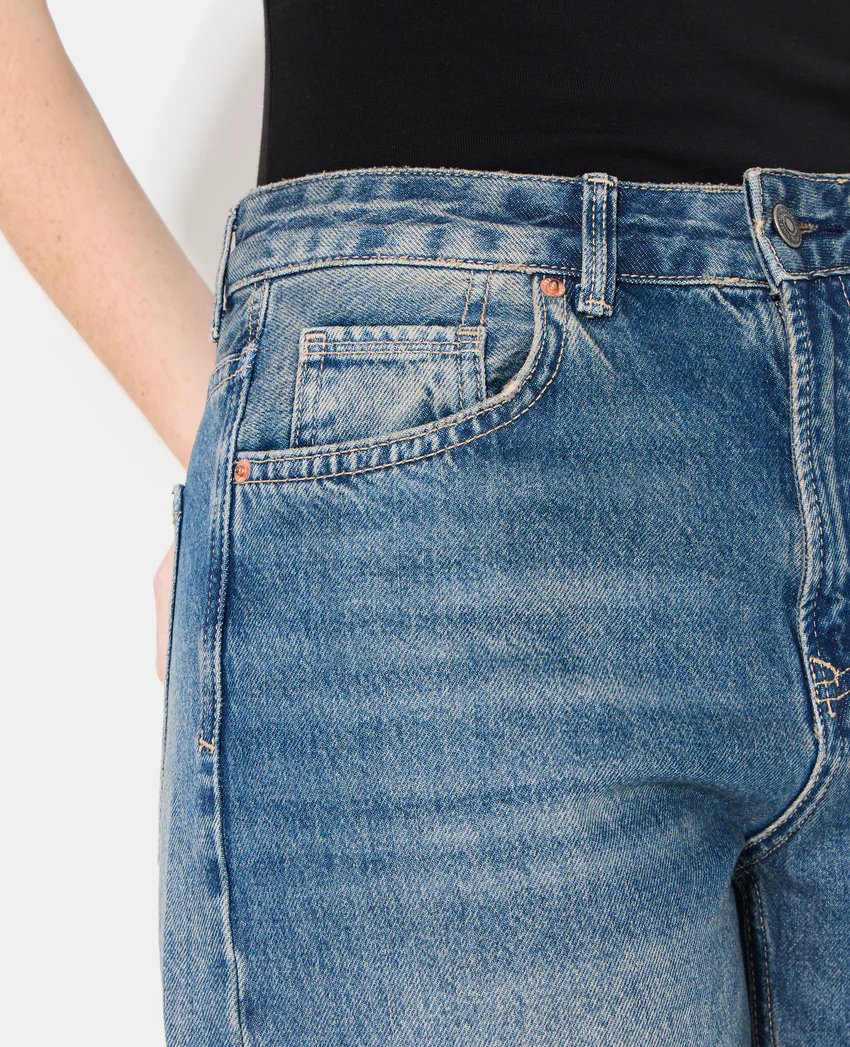 Pimkie Jean straight avec revers