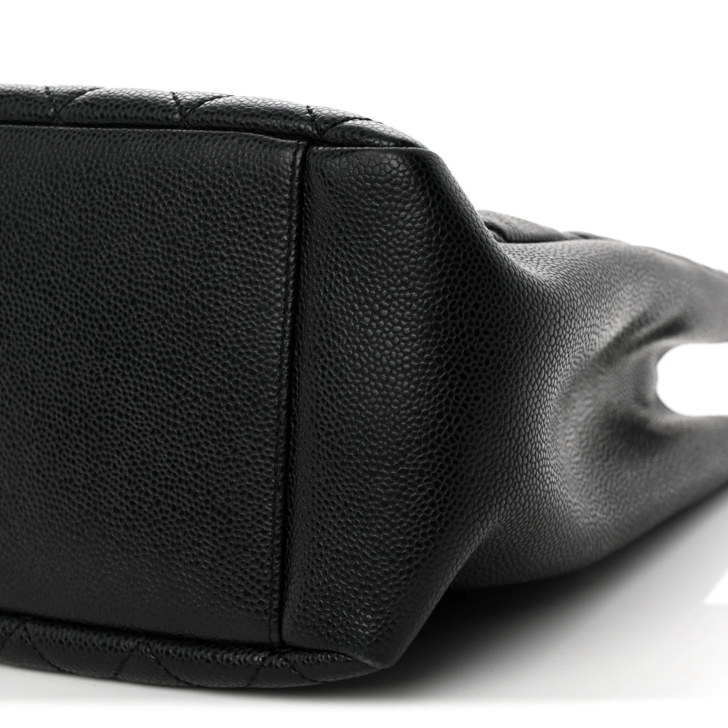 Caviar Quilted Grand Shopping Tote GST Black - Top Club