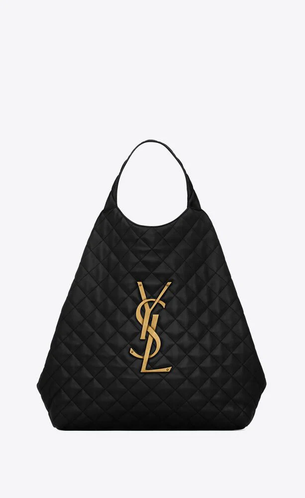 Saint Laurent ICARE MAXI SHOPPING BAG IN QUILTED LAMBSKIN - Top Club