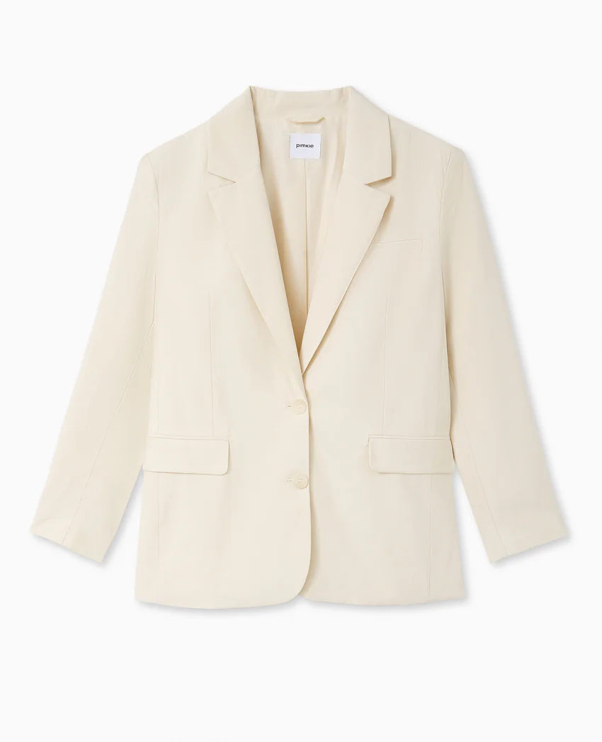 Pimkie Veste blazer oversize en tissu fluide