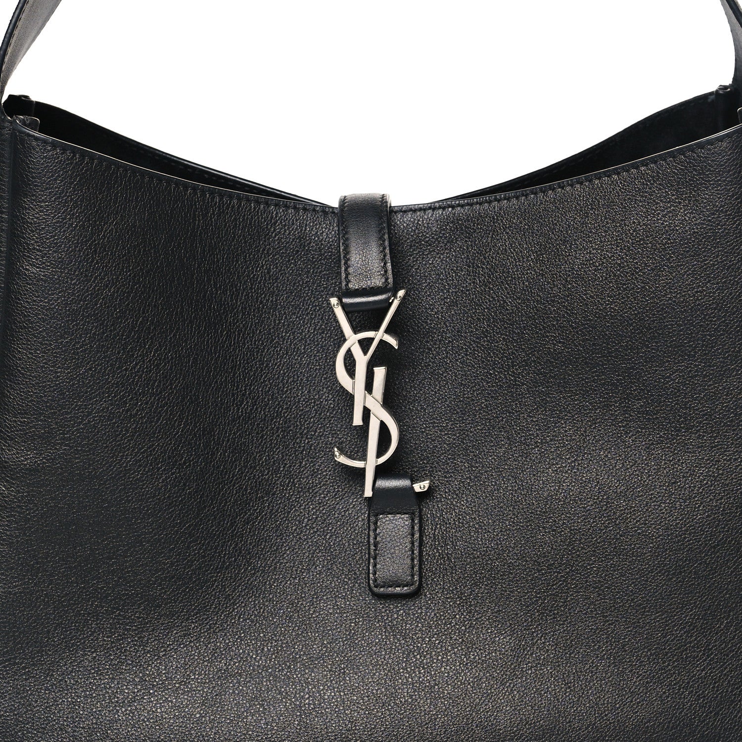 Supple Calfskin Large Le 5 A 7 Soft Hobo Black - Top Club
