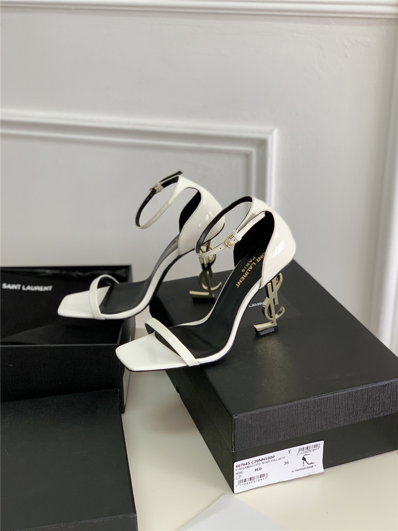 ysl classic logo heeled sandals - Sneaker Replica Workshop