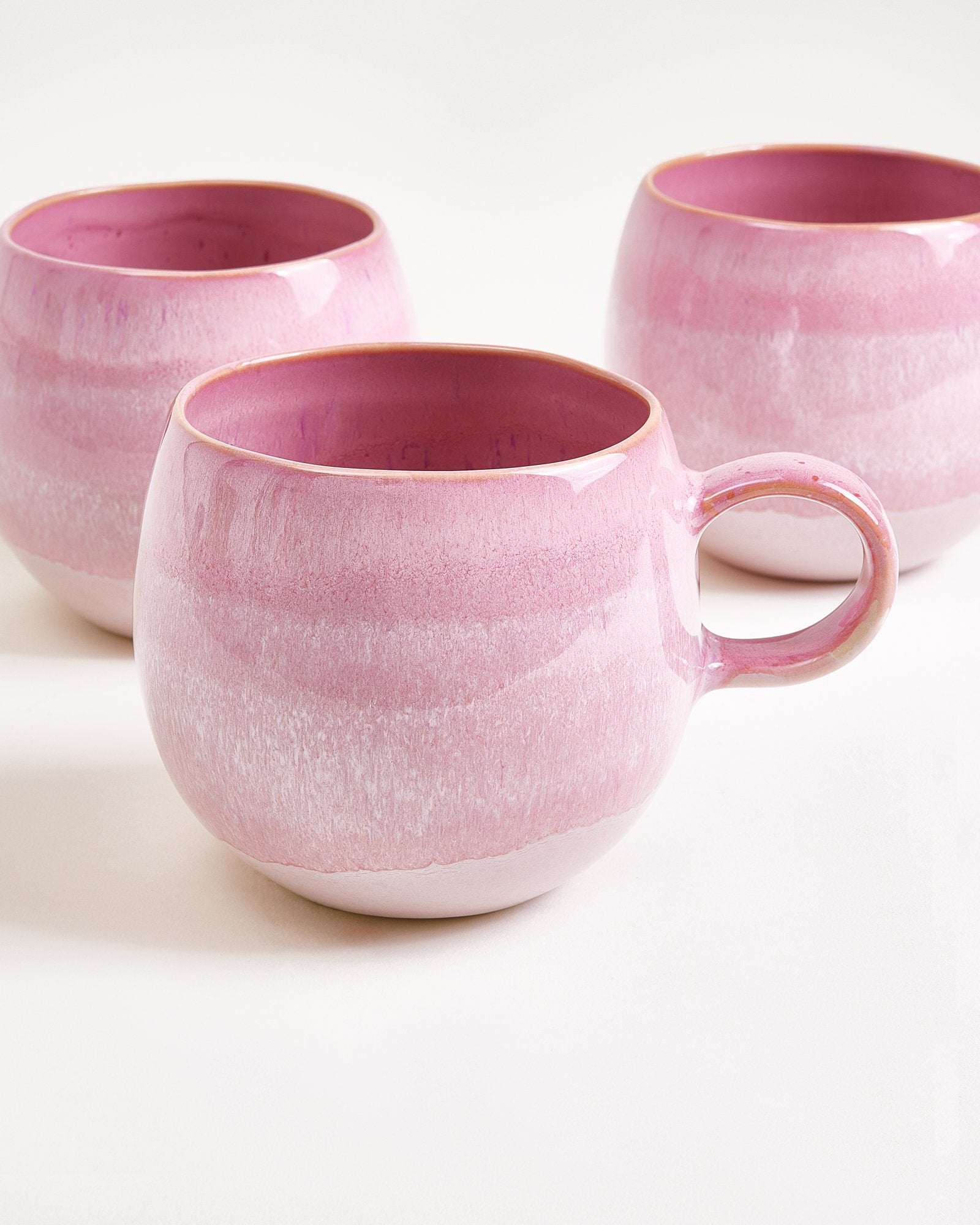Bica Tasse groß pink 6er-Set