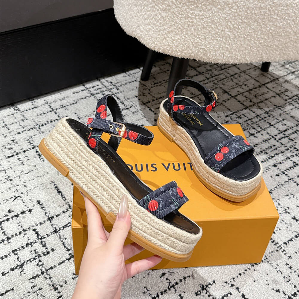 LV x TM Maya Platform Sandal - Top Club