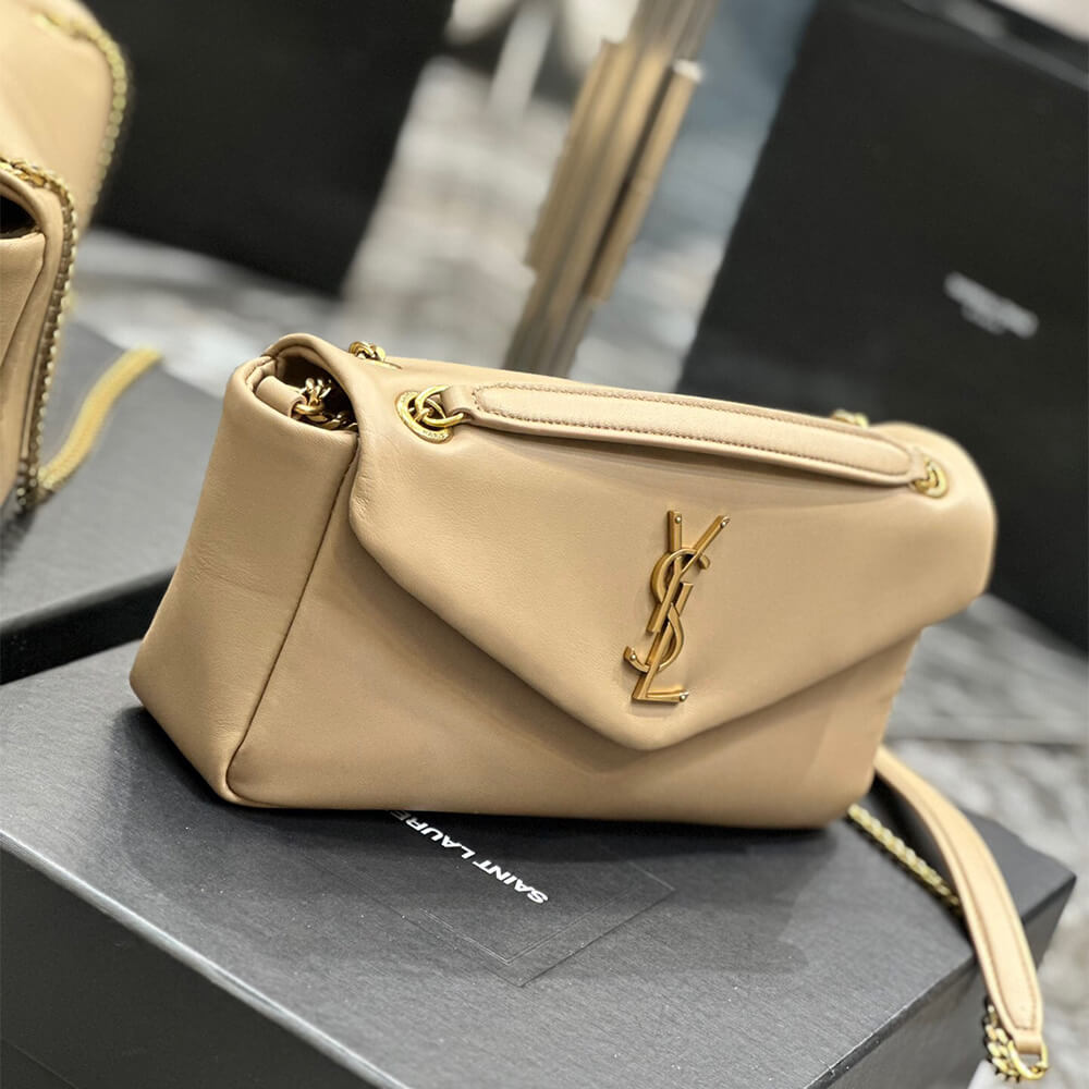 YSL calypso small in plunged lambskin - Top Club
